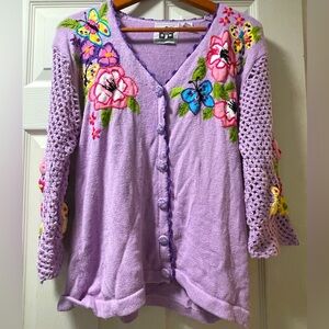 Storybook Knit Cardigan Sweater